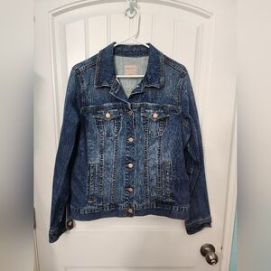 Old Navy Classic Indigo Jean Jacket, Size XL